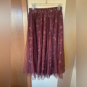 Cecil McGee Pleated Skirt